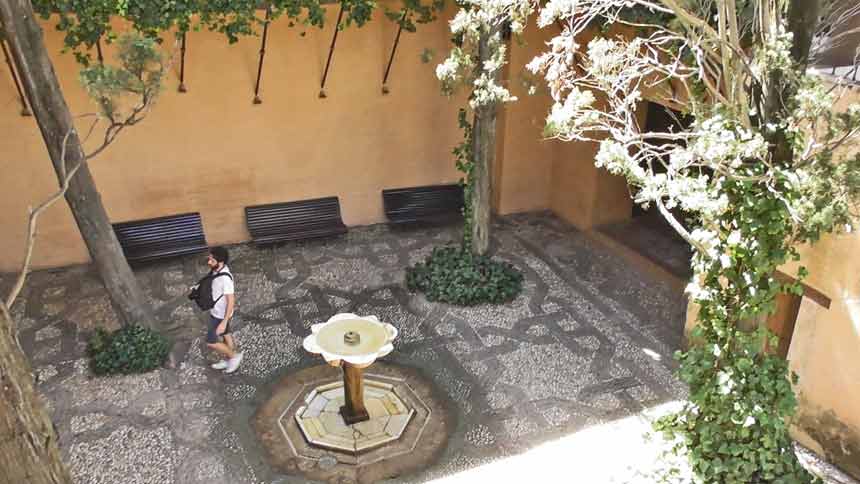 Courtyard of the Cypresses