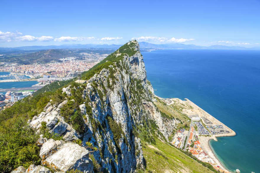 Famous for The Rock Gibraltar