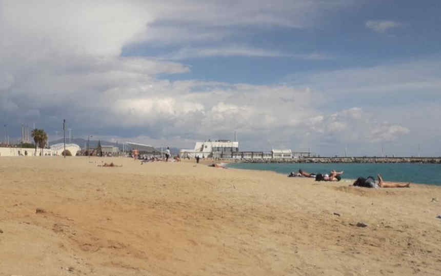 Mar Bella Beach near Sports Centre