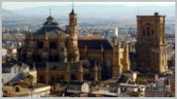 Granada Cathedral Aerial View