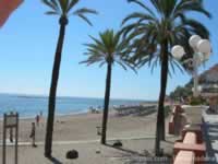 Benalmadena Malapesquera Beach from prom.