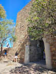 Gateway with recovered older pillars