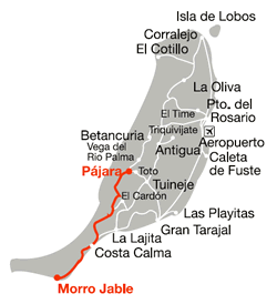 Pájara Morro Jable Map
