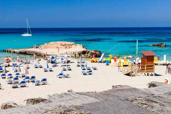 Cala Tarida Beach