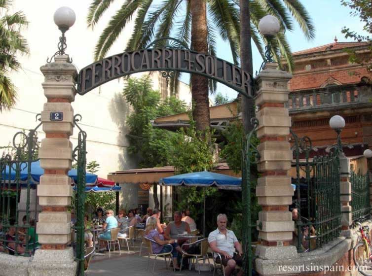 Soller Train Station in Palma