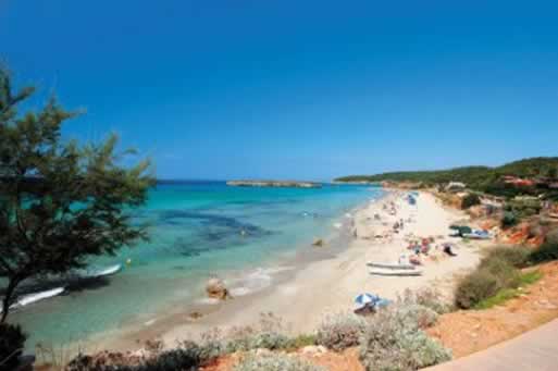 Boats on the beach at Santa Tomas