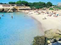 Cala Blanca beach